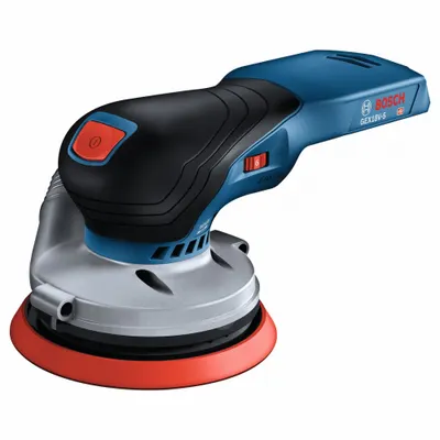 BOSCH Random Orbit Sander: CORE18V, Bare Tool, 5 in Dia, Random Orbital, Hook and Loop - Bosch Cordless Disc Sanders