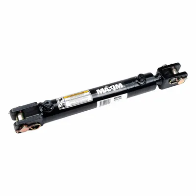 MAXIM Welded Hydraulic Cylinder: 4 in Bore Dia., 14 in Stroke Lg, 24 1/4 in Retracted Lg - Clevis-Mount Welded Hydraulic Cylinders