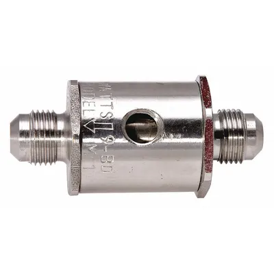 Watts Dual Check with Atmospheric Vent: 9BD, 1/4 in Pipe Size, MNPT x MNPT, 2.5 gpm Flow Rate - Carbonated Water Line Dual Check Backflow Preventers