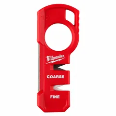 This handheld knife sharpener from MILWAUKEE is designed to restore and maintain sharp edges on knives and blades. It is suitable for use in construction, manufacturing, and maintenance settings where cutting tools require frequent sharpening for safe and efficient operation.