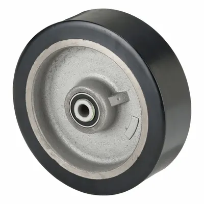 OEM APPROVED VENDOR Polyurethane Tread on Iron Core Wheel - Polyurethane Tread on Iron Core Wheels