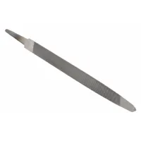 Machinists File: Triangular, Single-Cut, Smooth Cut, 6 in Lg without Tang, 5/16 in Wd, 14224MN