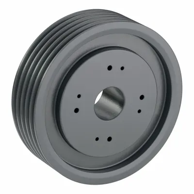 OEM Bushed-Bore Cast-Iron Wedge V-Belt Pulley - Bushed-Bore Cast-Iron Wedge V-Belt Pulleys