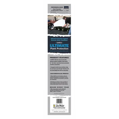 OEM APPROVED VENDOR Plant Protection Fabric, 3 ft x 250 ft, Polypropylene, ULTIMATE3