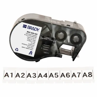 BRADY M4C-625-422 Continuous Label Roll Cartridge - Brady Continuous Label Roll Cartridges