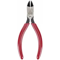Diagonal Cutting Plier: Std, Straight, Pointed, 7/8 in Jaw Lg, 5/8 in Jaw Wd, 5 1/4 in Overall Lg (MPN D528V)