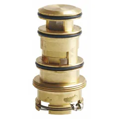 This check stop and supply stop part for bathtubs and showers controls water flow and allows service shutoff without draining the system. It is designed for use in residential and commercial plumbing applications.