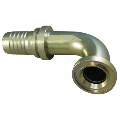 AEROQUIP 1S32FLB32 Steel Barbed Hydraulic Flange Fitting - Barbed Hydraulic Flange Fittings