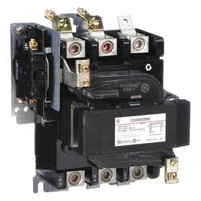 GE CR305E002 NEMA Size 3 Non-Reversing Magnetic Contactor - Non-Reversing NEMA Contactors