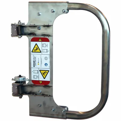 PS INDUSTRIES Self-Closing Safety Gate - Width Adjustable Single-Door Metal