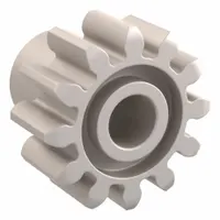 Spur Gear: Module m 1, 12 Teeth, 4 mm Bore Dia, Duracon, 20° Pressure Angle, Plain Bore (MPN DS1-12)