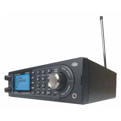 UNIDEN Desktop Police Scanner: Desktop, Digital, Trunking System, 25,000 Channels - Desktop Police Scanners