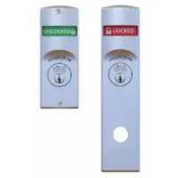 This office lever lockset features an NSVN lever with a satin chromium-plated steel finish and a locked/unlocked function. It is ADA compliant and suitable for commercial interior doors in office, institutional, and light-commercial settings