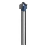 BOSCH Straight Cut Profile Router Bit: Fractional Inch, Carbide Tipped, 3/4 in Cutter Dia., 2 Flutes (MPN 85478MC)