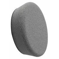 This 3-inch diameter foam polishing pad features a smooth texture and hook-and-loop backing for quick attachment to compatible polishers. Designed for use on metal surfaces, its beveled cut and finish enable controlled material removal and finishing in automotive and industrial metalworking applications