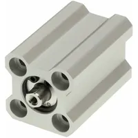 Compact Cylinder: 12 mm Bore Dia, 10 mm Stroke Lg, Non-Magnetic Piston, Through Hole Mount (MPN CQ2B12-10S)