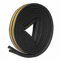 FROST KING Door Weatherstripping: 10 ft Lg, 9/16 in Wd, 10 in Ht (MPN V27BK)