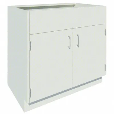 INSTOCK Sink Base Cabinet: 35 1/8 in Overall Ht, 22 in Overall Dp, 36 in Overall Wd - Sink Cabinets