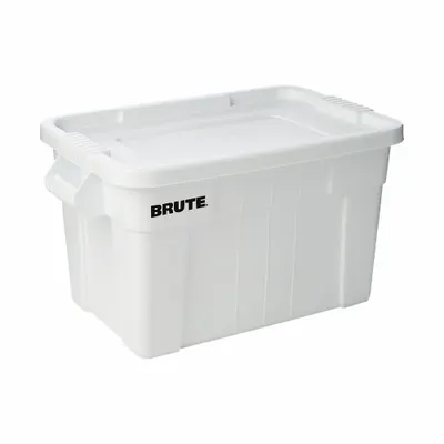 RUBBERMAID COMMERCIAL PRODUCTS 27 3/4 in x 17 3/8 in x 15 1/8 in - Colored Totes with Snap-On Lids