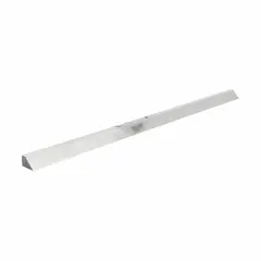 Magnesium blade with double triangle shape for concrete screeding. 12 ft length. Compatible with MILWAUKEE MXF381-2CP power screed. Used for leveling and finishing wet concrete surfaces.