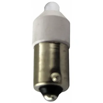EATON Compact LED Bulb: LED, Miniature Bayonet (BA9s), (T) Tubular, T3-1/4, 48V AC/DC - BA9s Single-Contact Miniature Bayonet Base Lamps