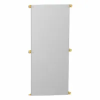 HAMMOND Inner Panel: Back Panel Panel, 30.87 in Overall Ht, 26 in Overall Wd, Steel, 72XHW