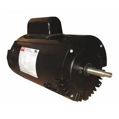 This Dayton motor is designed to power straight centrifugal pumps in fluid-handling applications. It operates at 115/230V AC and is compatible with Dayton straight centrifugal pumps, including model 4UA75A.
