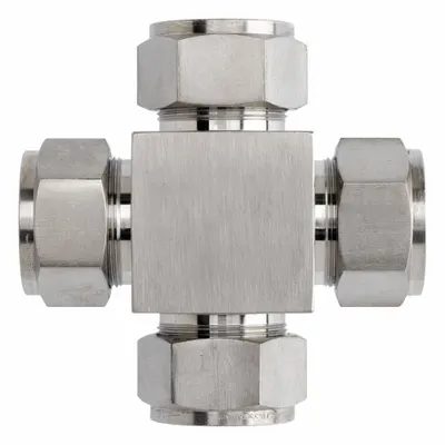 BRENNAN INDUSTRIES NS2650-08-08-08-08-SS Clean & Bagged - Clean & Bagged Single-Ferrule Stainless Steel Fittings