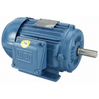 WEG General Purpose Motor: Rigid Base Mount, Totally Enclosed Fan Cooled, 1 1/2 hp, 230/460V AC (MPN 00158ET3E145T-W22)