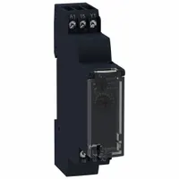 SCHNEIDER Time Delay Relay: DIN-Rail Mounted, 240V AC, 0.7 A, 6 Pins/Terminals, 1 sec – 100 hr (MPN RE17LHBM)