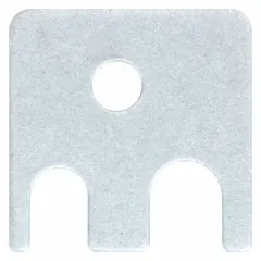 Mounting bracket for HVACR systems. Used to secure motors, fans, or housings in commercial and industrial heating, ventilation, air conditioning, and refrigeration equipment. Provides stable support and helps reduce vibration during operation.