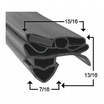 TRUE MFG Wide Gasket 811125 - True Mfg Parts for Refrigerators & Freezers