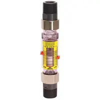 HEDLAND Mechanical Flowmeter: Flow Meter, Scale, Variable Area, Inline, Universal, Gallons/Liters (MPN H629-018-R)