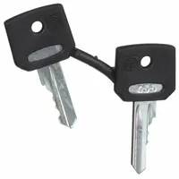 SCHNEIDER ELECTRIC Selector Switch Key: 455 Key Code, Series XB4/XB5 (MPN ZBG455)
