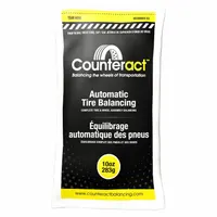 COUNTERACT Balancing Beads: Wheel Balancing Beads, Trucks, Glass, Yellow, 10 oz Wt (MPN 10oz. B)