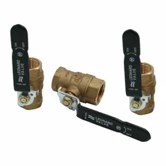 This brass sweat connector adapter is a replacement part for mixing valves. It is compatible with 269-LF and 270-LF series models. The adapter includes a sweat connector for installation, used to connect piping during maintenance or system upgrades.