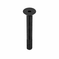 Socket Flat Head Screw: 5/16"-18 Thread Size, 2 1/4 in Lg, Flat, Black Oxide, Alloy Steel, 100 PK (MPN 31C225KFC)