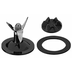 Replacement blade kit for Waring Commercial BB180S bar blender. Includes stainless steel blade and coupling. Used to restore blending performance in commercial bar and restaurant settings.