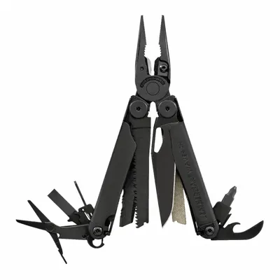 LEATHERMAN Multi Tool Plier: Multi-Tool Plier, 18 Tools, 18 Functions, 4 in Closed Lg - Multi-Tools with Fold-Out Pliers