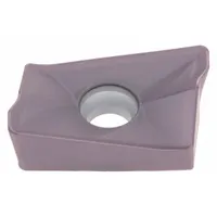 Parallelogram-shaped indexable milling insert with PP geometry and MJ chipbreaker, coated in AH120 grade for wear resistance. Designed for general-purpose face milling and shoulder milling of steel and cast iron on CNC and manual milling machines