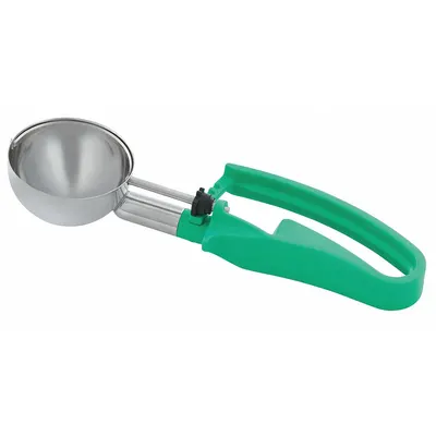 VOLLRATH Disher: 2.8 oz Capacity, Stainless Steel, NSF Certified, 2 1/2 in Bowl Dia - Dishers