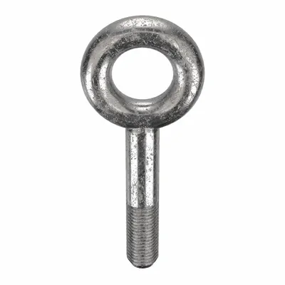 KEN FORGING Machinery Eye Bolt: Without Shoulder, 18-8, Stainless Steel, Plain, 3 in Thread Lg - Machinery Eye Bolts without Shoulder
