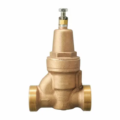 Watts 1 1/4 in Brass Water Pressure Regulator, 25-75 psi, Low-Lead - Standard Capacity Water Pressure Regulators