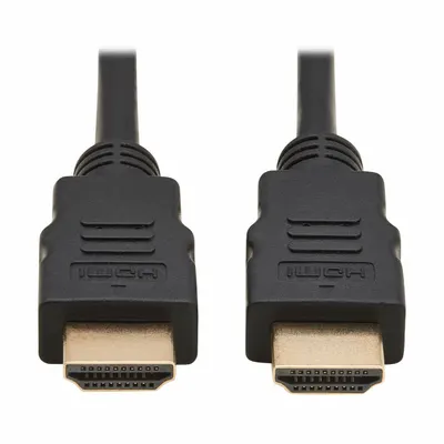 EATON P568-040 HDMI Male to HDMI Male Cable with Ethernet Channel, 40 ft, Black - HDMI Male to HDMI Male Cables with Ethernet Channel