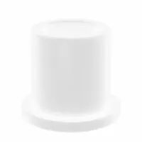 This flanged sleeve bearing is made from acetal plastic for wet environments. It has a 5/16 in bore, 7/16 in OD, and 1/2 in overall length. The white bearing is sold in a 10-pack. Typical applications include food processing, marine equipment, and chemical handling systems where corrosion resistance and low friction are required