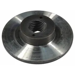 This brake seat is a replacement component for Dayton brand material handling equipment, specifically designed for models 1VW51 and 1VW63. It serves to secure the brake assembly, ensuring proper stopping function in industrial applications.