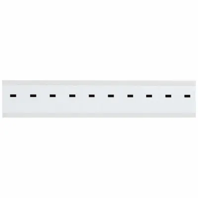 BRADY Punctuation Label: 1 in Character Ht, Indoor/Outdoor, Non-Reflective, Gothic - Permanent Letters & Numbers