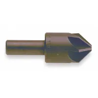 KEO Countersink: 100°, 6 Flute, 1/2 in Body Dia, TiN Coated High Speed Steel (MPN 919-000-421)