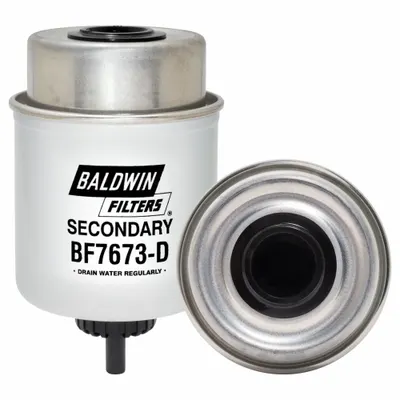 BALDWIN FILTERS Fuel Filter: Cartridge, 5 1/4 in Overall Lg, 3 5/16 in Outside Dia - Can-Type Fuel/Water Separators
