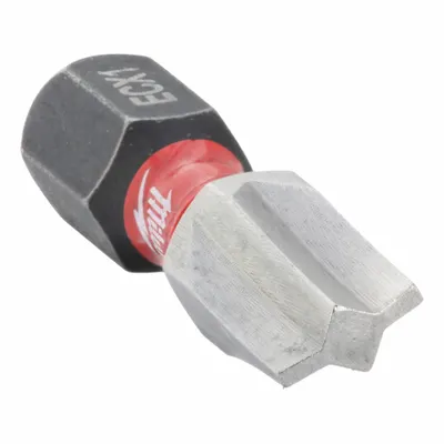MILWAUKEE Insert Bit: Insert Bit, Imperial, #1 Bit Industry Size, Std, 1 in Overall Lg - ECX Bits